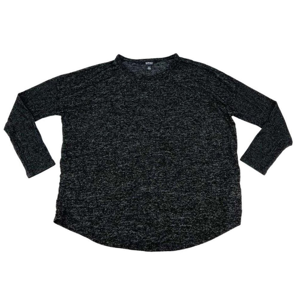 Buffalo David Bitton | Women's Long Sleeve Top | Black Heather | Various Sizes
